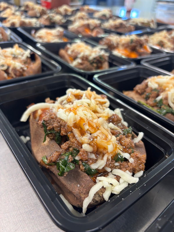 VIRAL! Protein Loaded Sweet Potato Bowl