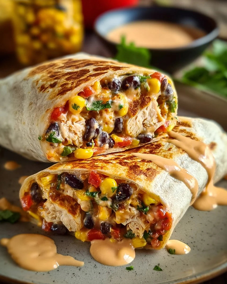 Southwest Chicken Salad Wrap